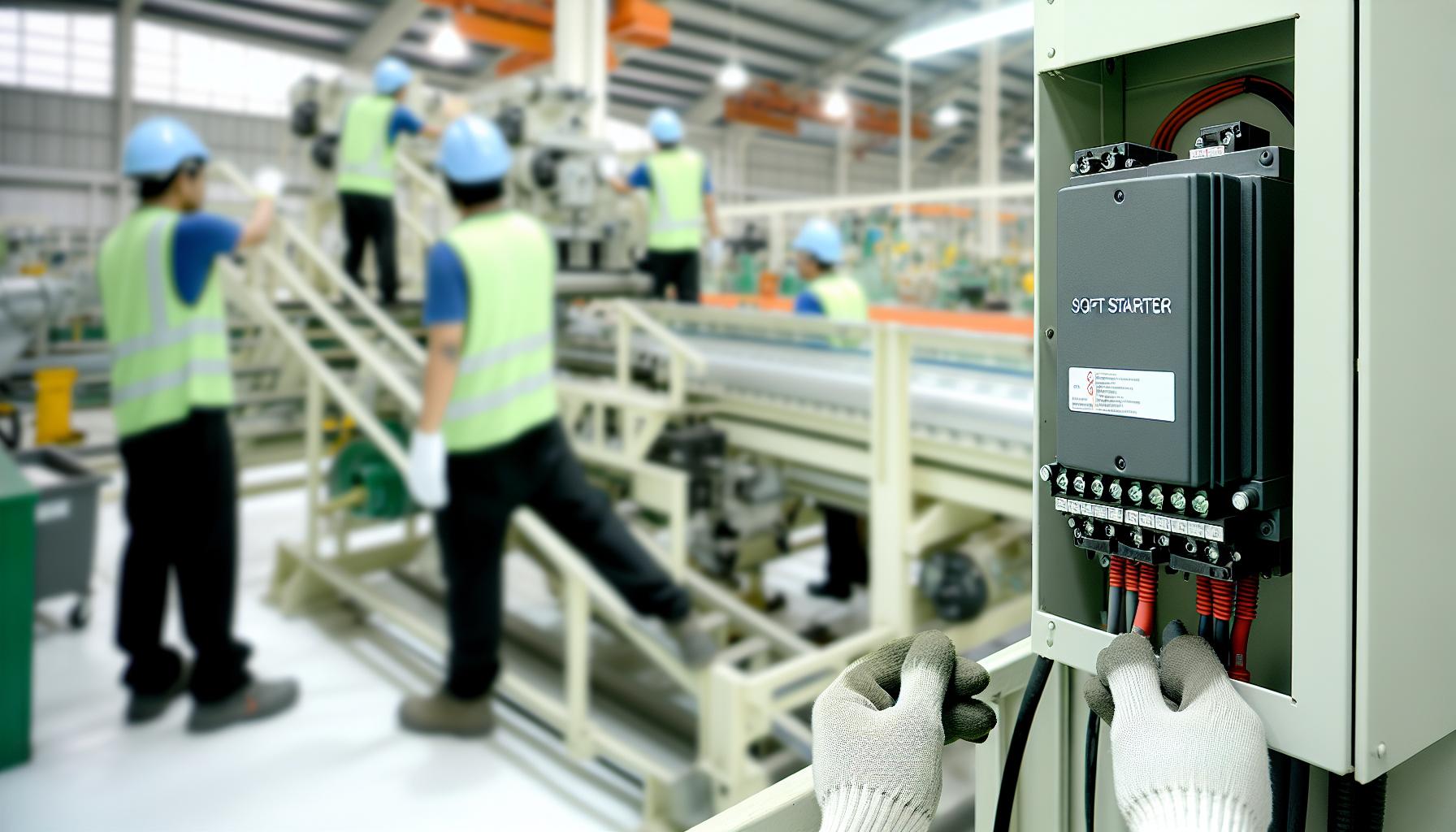 Aplicaciones del Arrancador Suave en la Industria