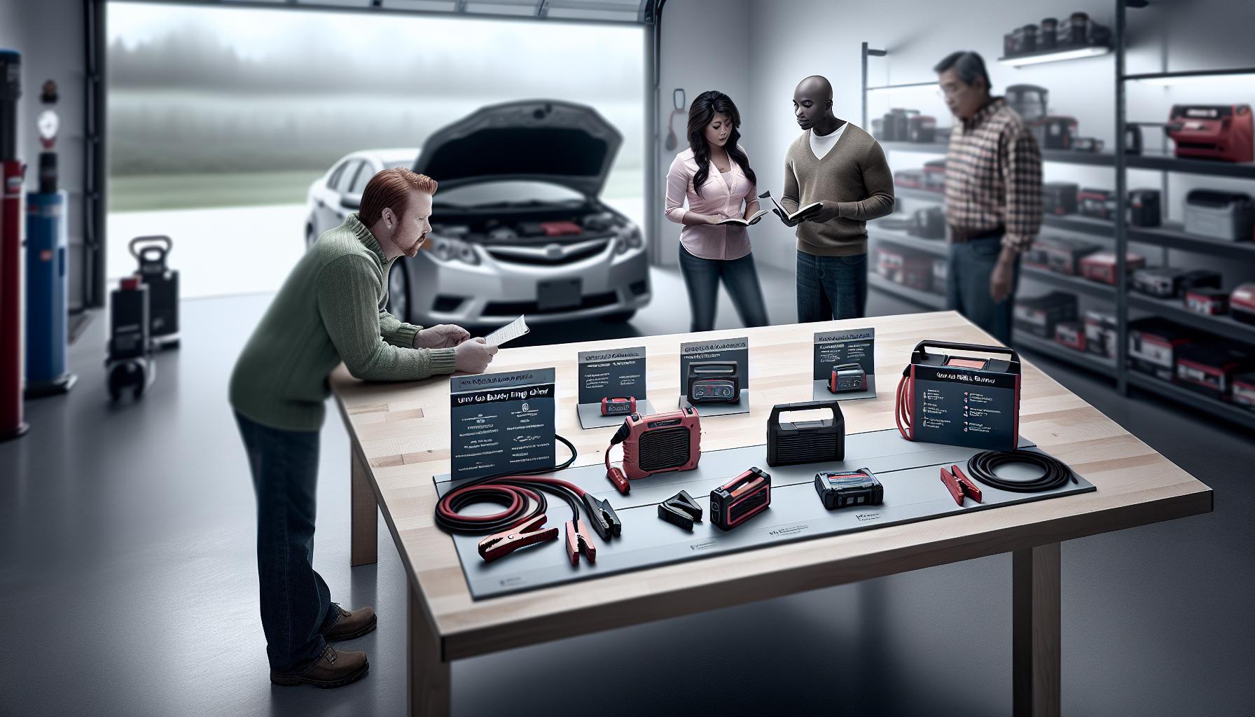 Cómo elegir el arrancador de batería adecuado