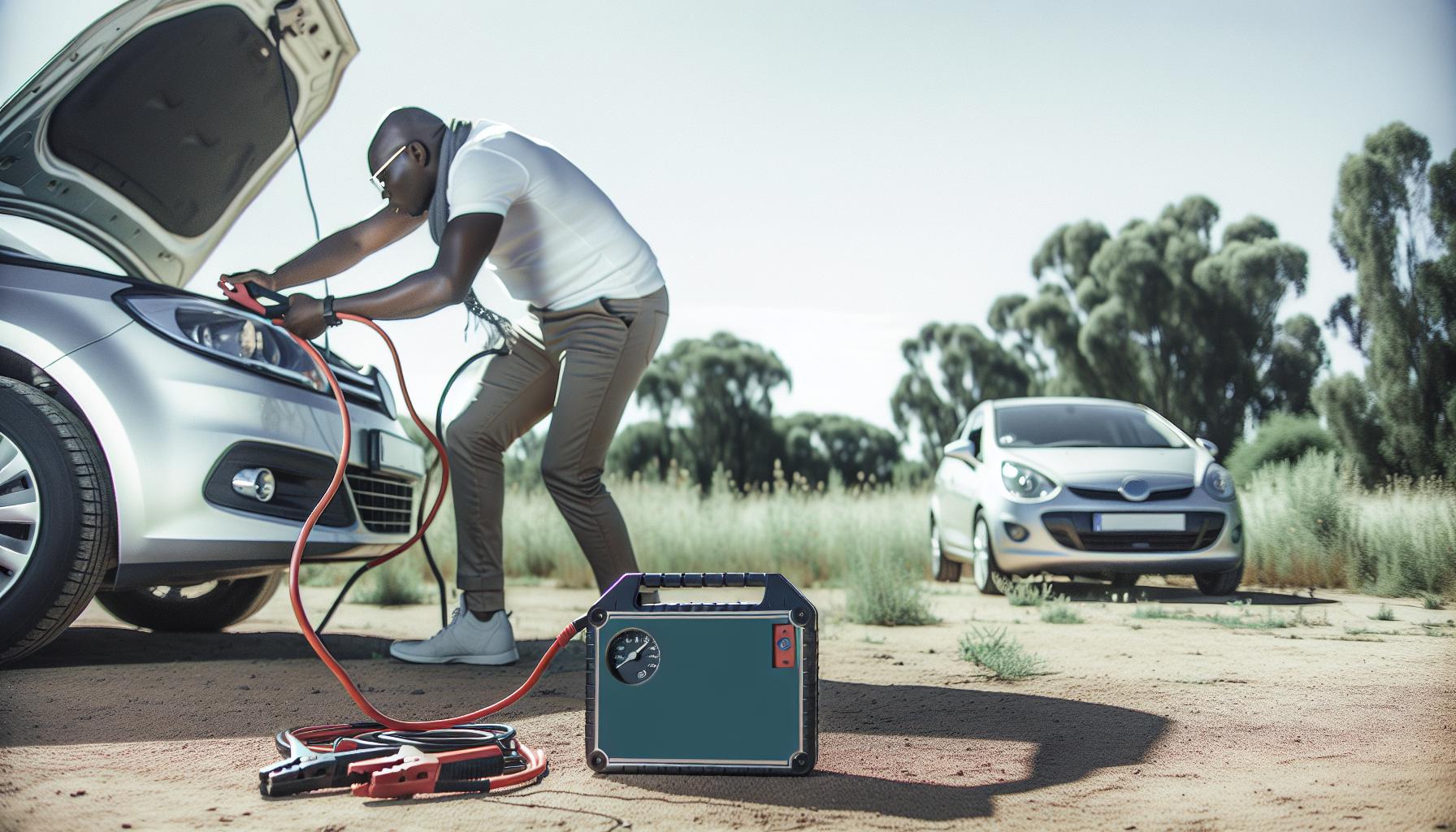 Cómo funciona un arrancador de baterías para autos