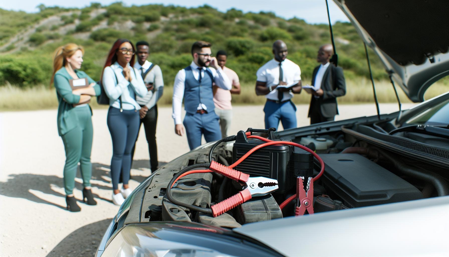 Cómo funciona un arrancador de coche