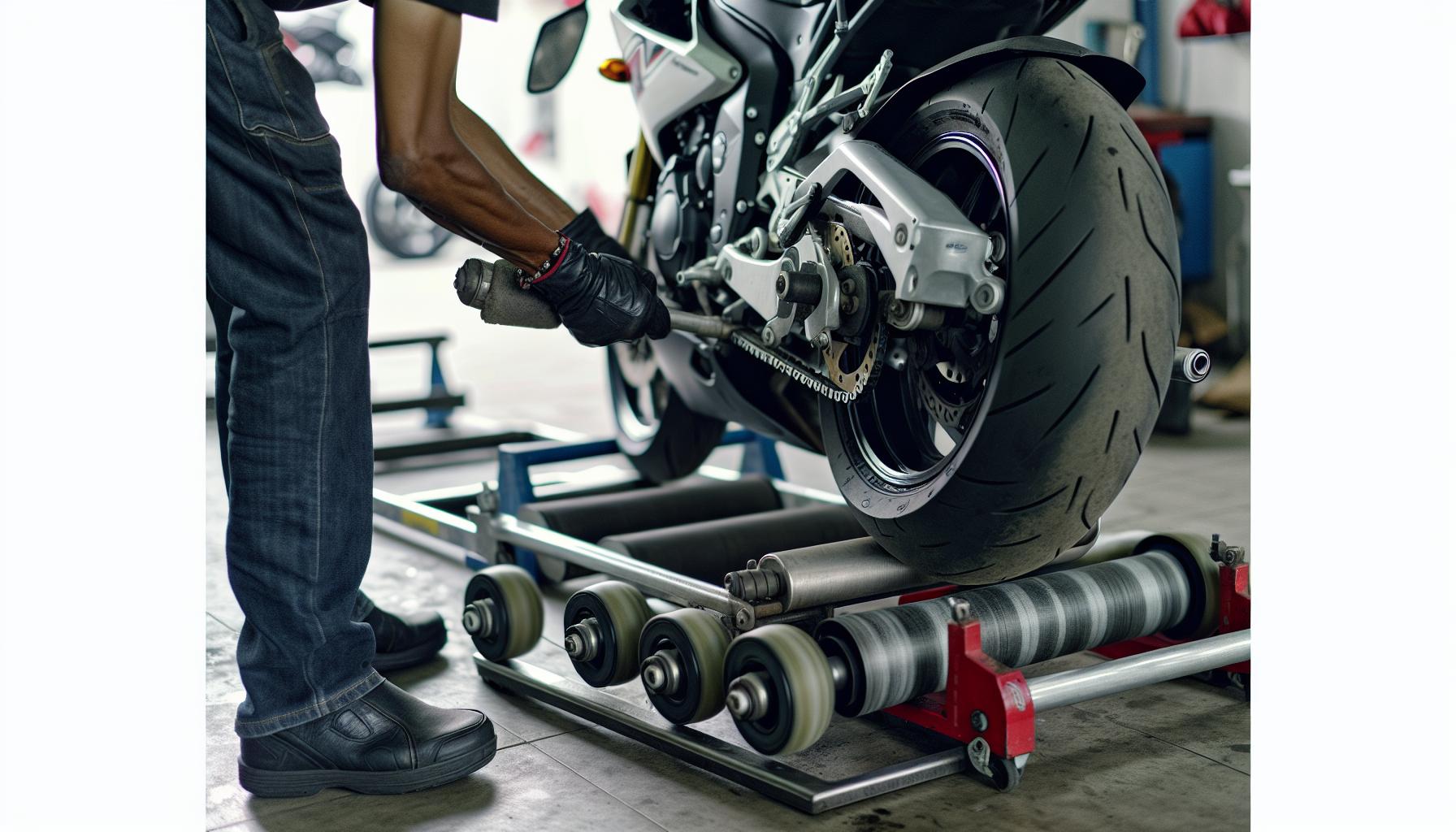 Cómo funcionan los arrancadores de moto rodillos