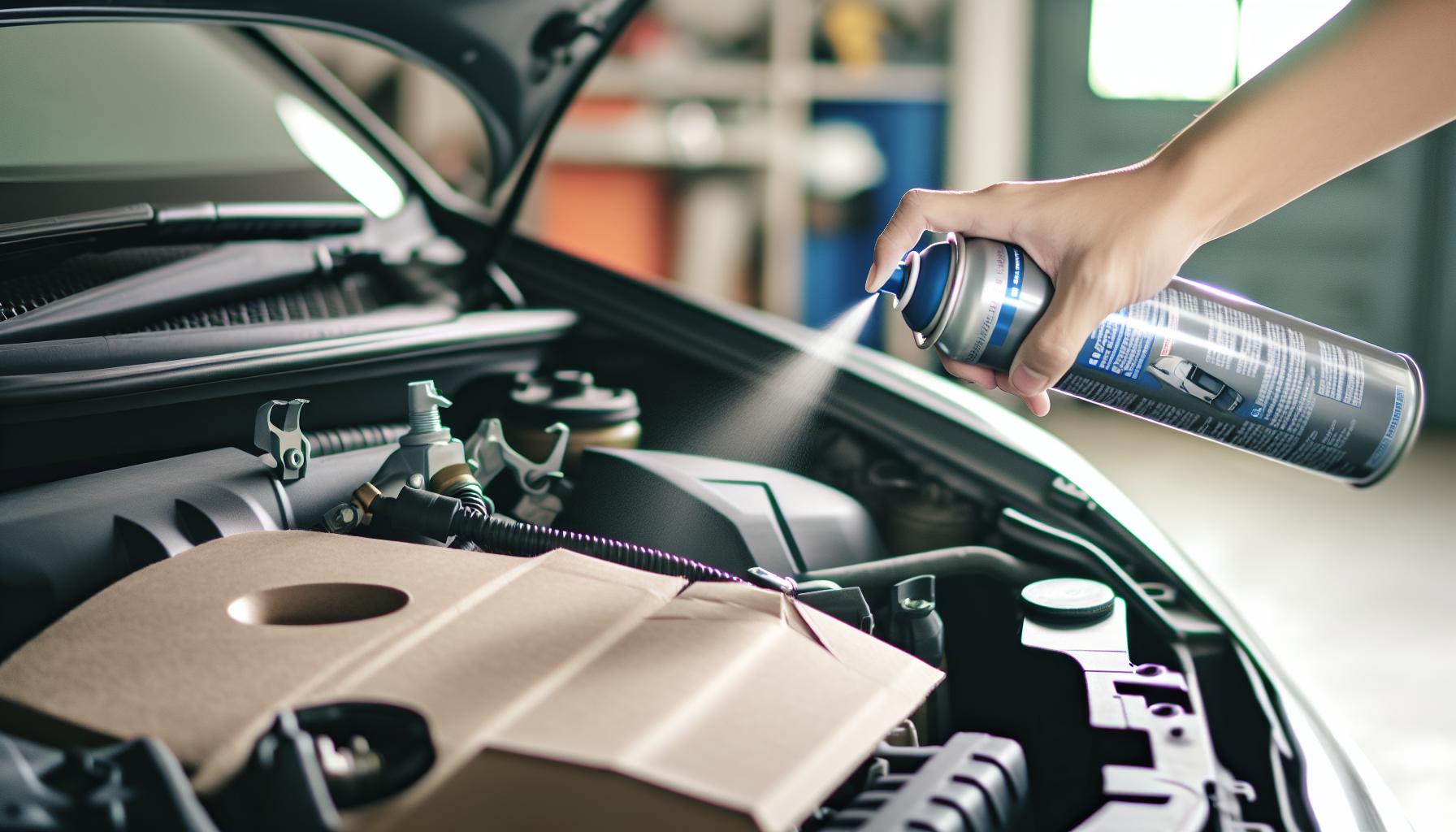 Cómo Utilizar el Spray Arrancador Correctamente