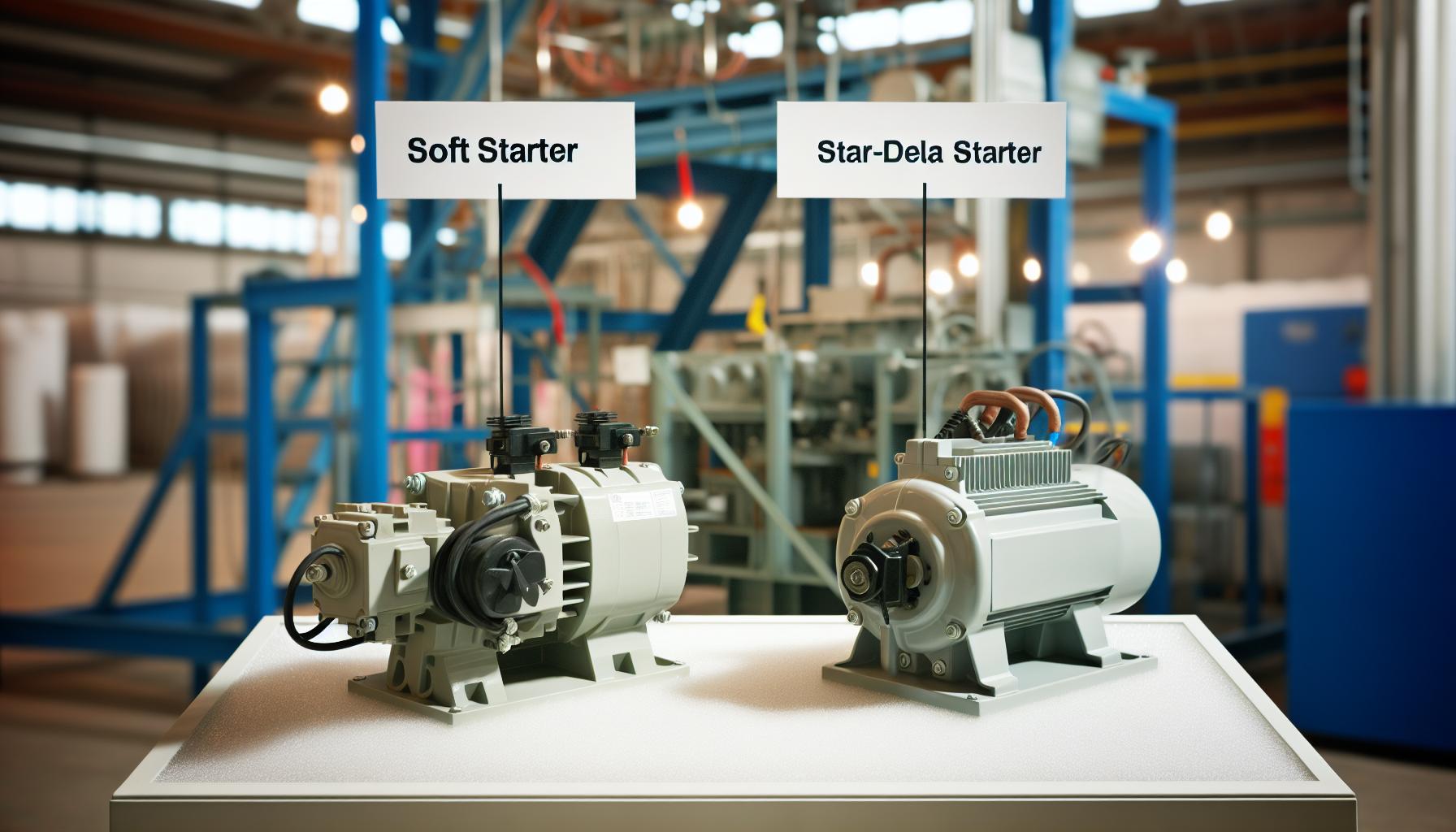 Arrancador Motor Trifásico: Tipos y Selección Correcta 3 Comparativa: Arrancador Suave vs. Arrancador Estrella-Triángulo