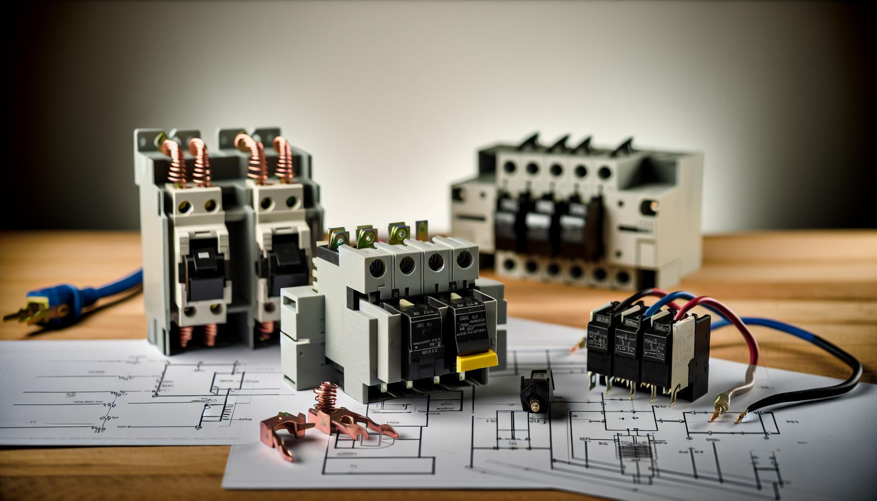 Componentes Clave de un Arrancador Estrella Triángulo