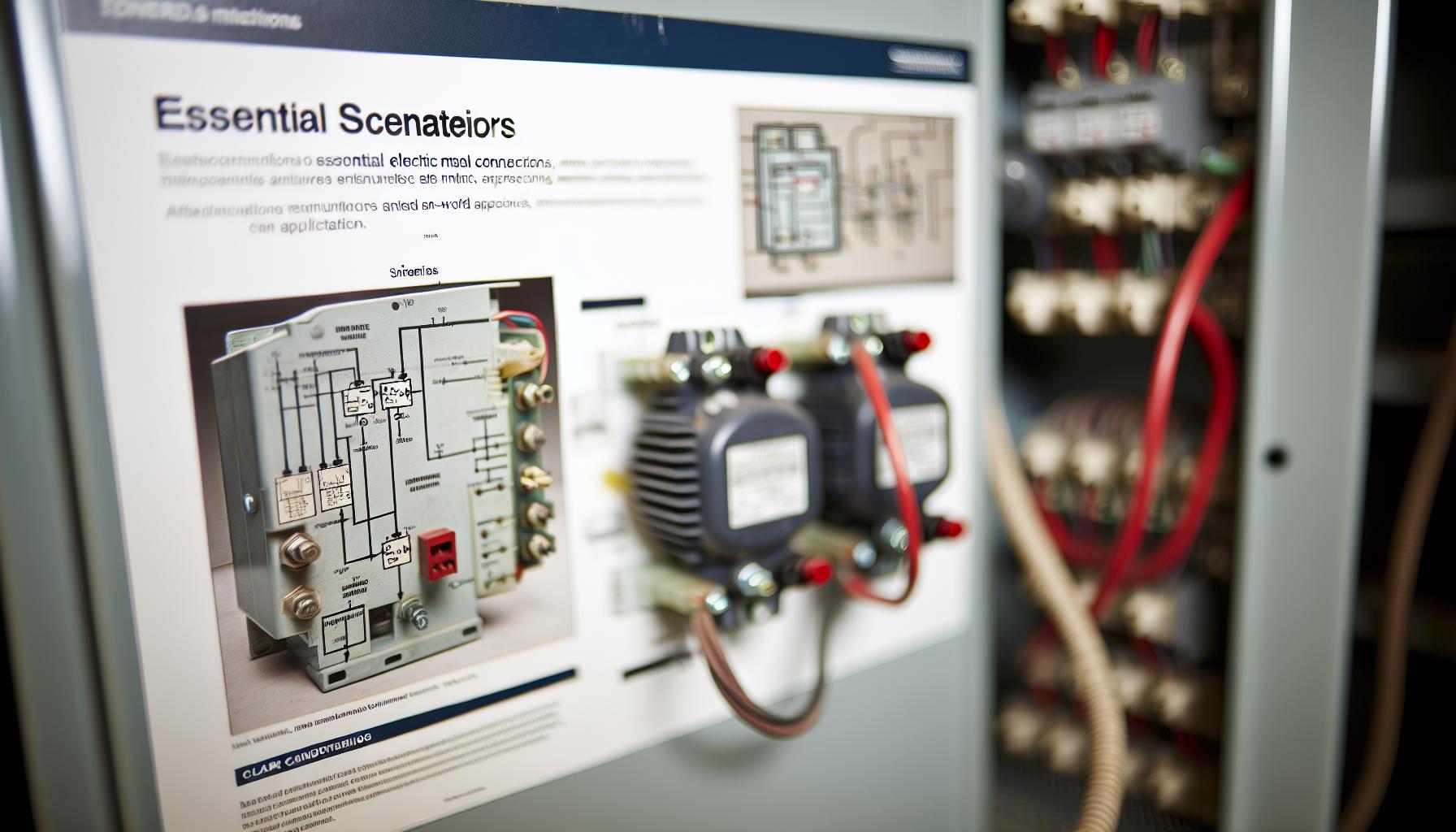 Conexiones Eléctricas Esenciales para Arrancadores