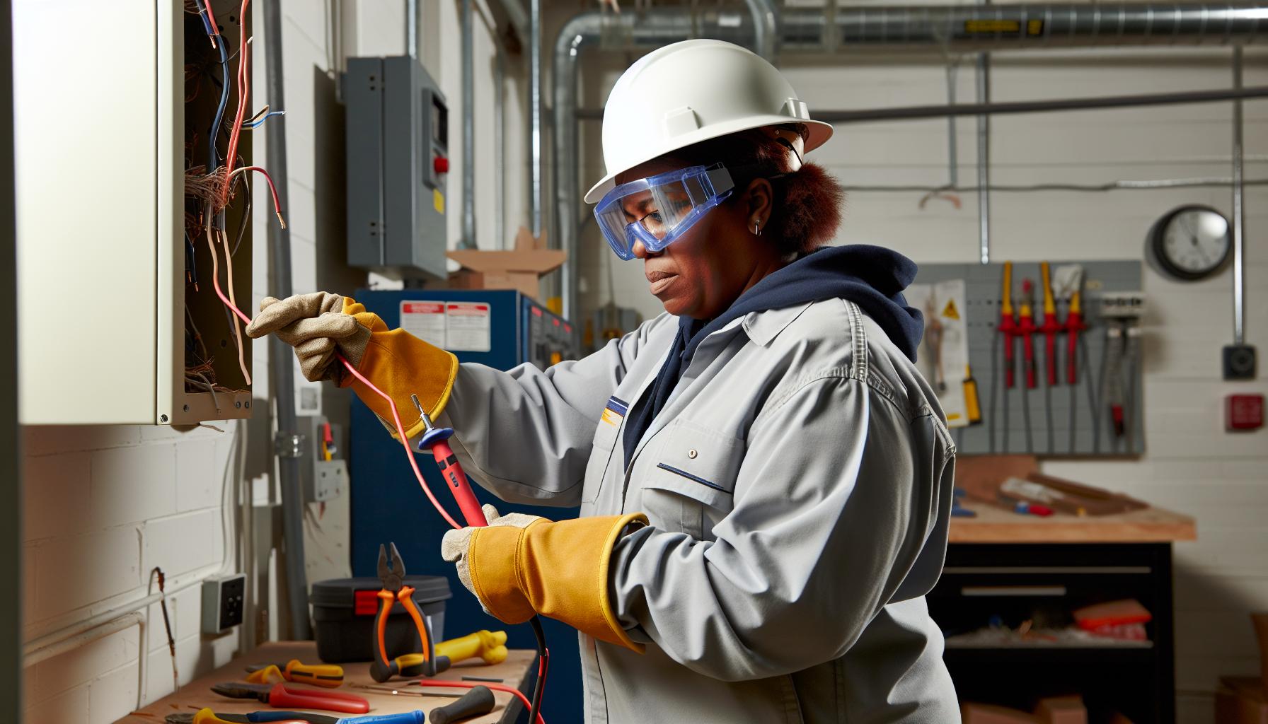 Consejos de seguridad al trabajar con electricidad