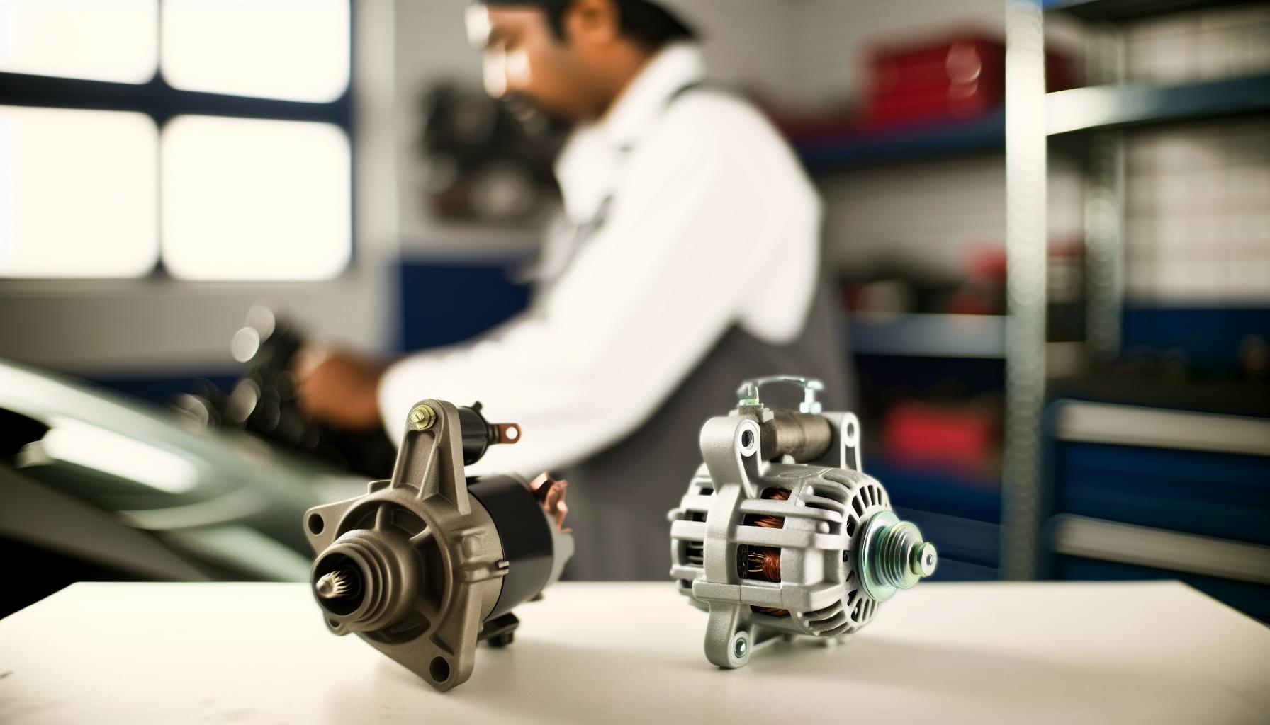 Diferencias Clave entre Arrancador y Alternador