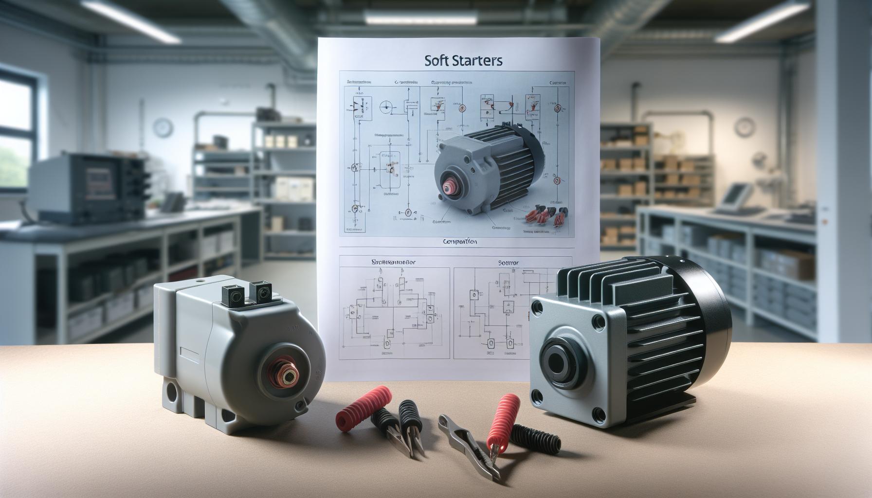 Diferencias entre Arrancadores Suaves y Trifásicos