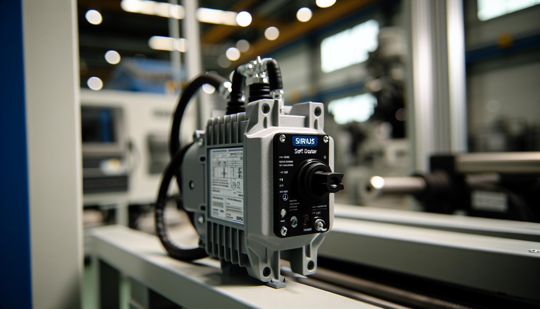 Funcionalidades Clave del Arrancador Suave Sirius