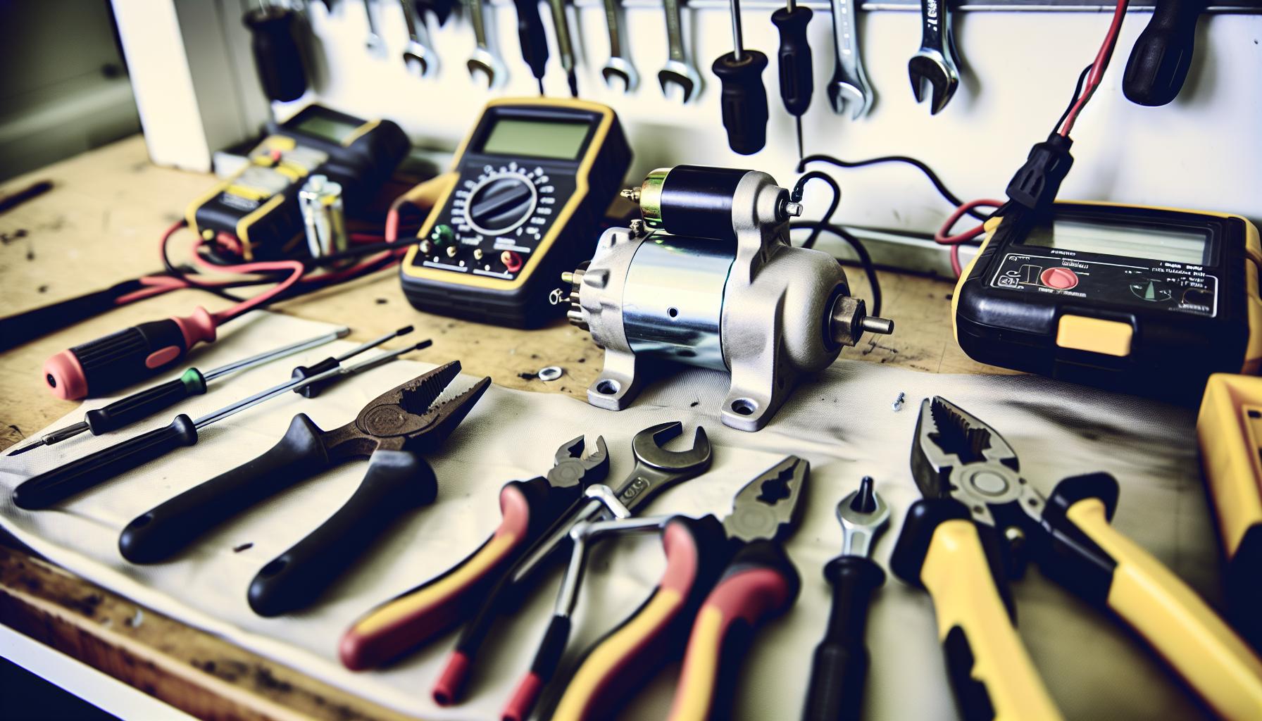 Cómo Reparar un Arrancador de Carro: Soluciones Rápidas 2 Herramientas necesarias para reparar arrancadores