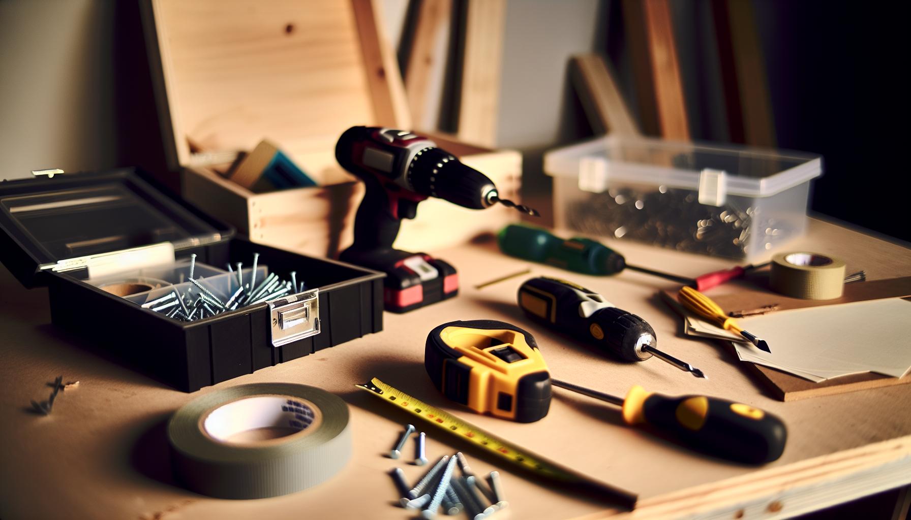 Materiales esenciales para tu proyecto DIY