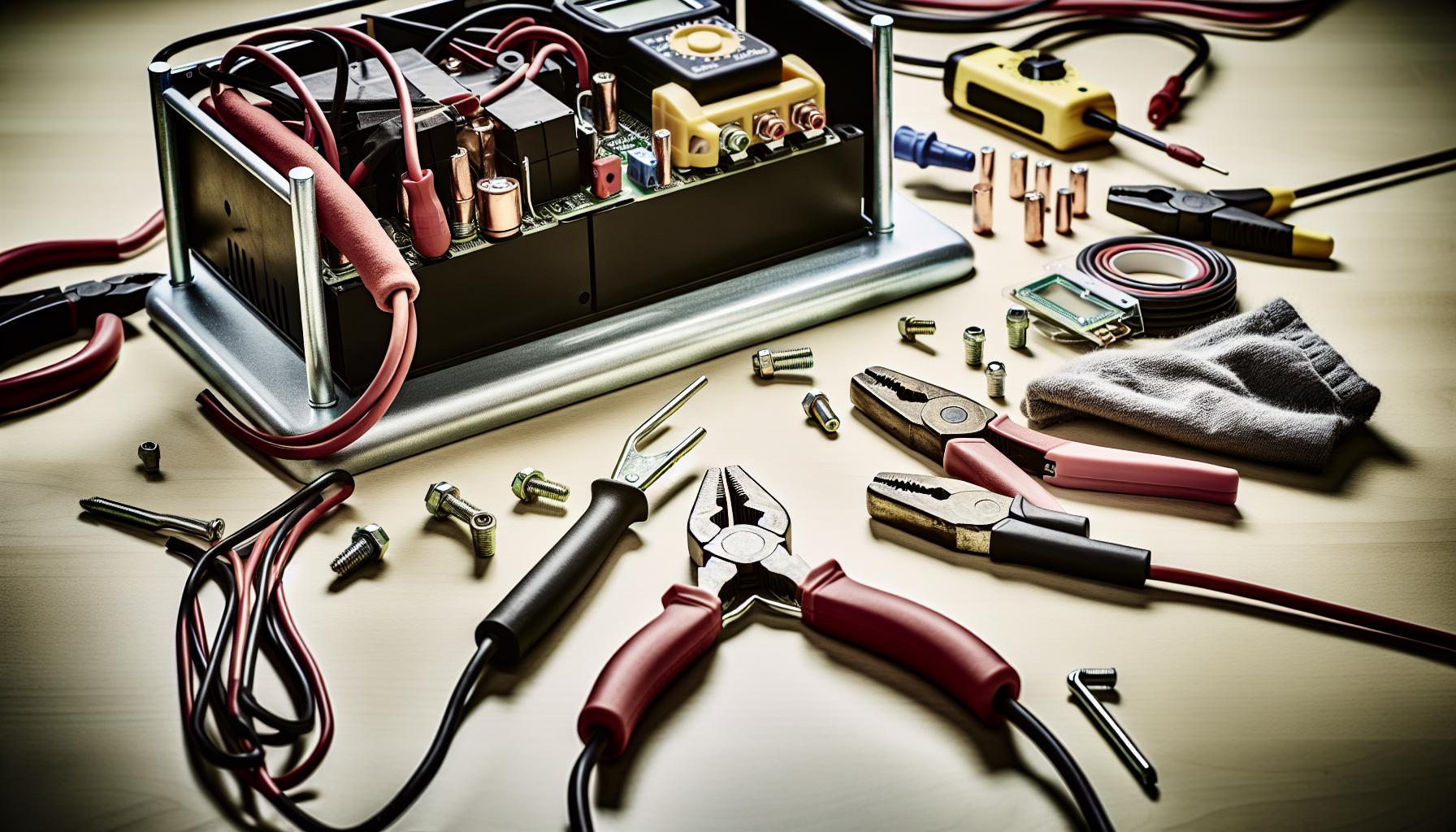 Pasos para construir un arrancador de batería casero