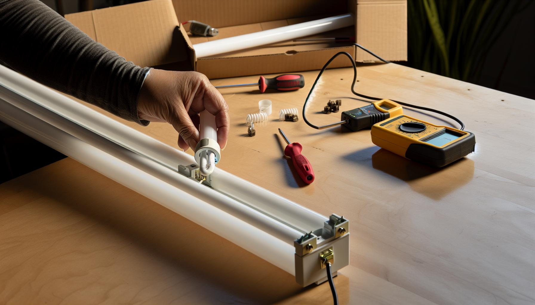 Pasos para Probar un Arrancador de Tubo Fluorescente