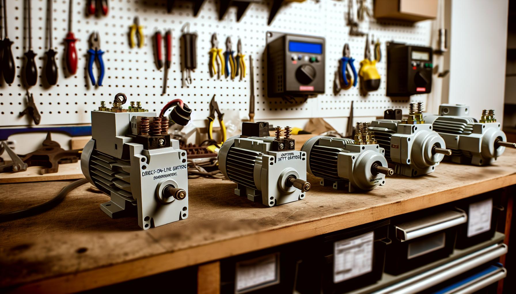 Principales tipos de arrancadores y sus características