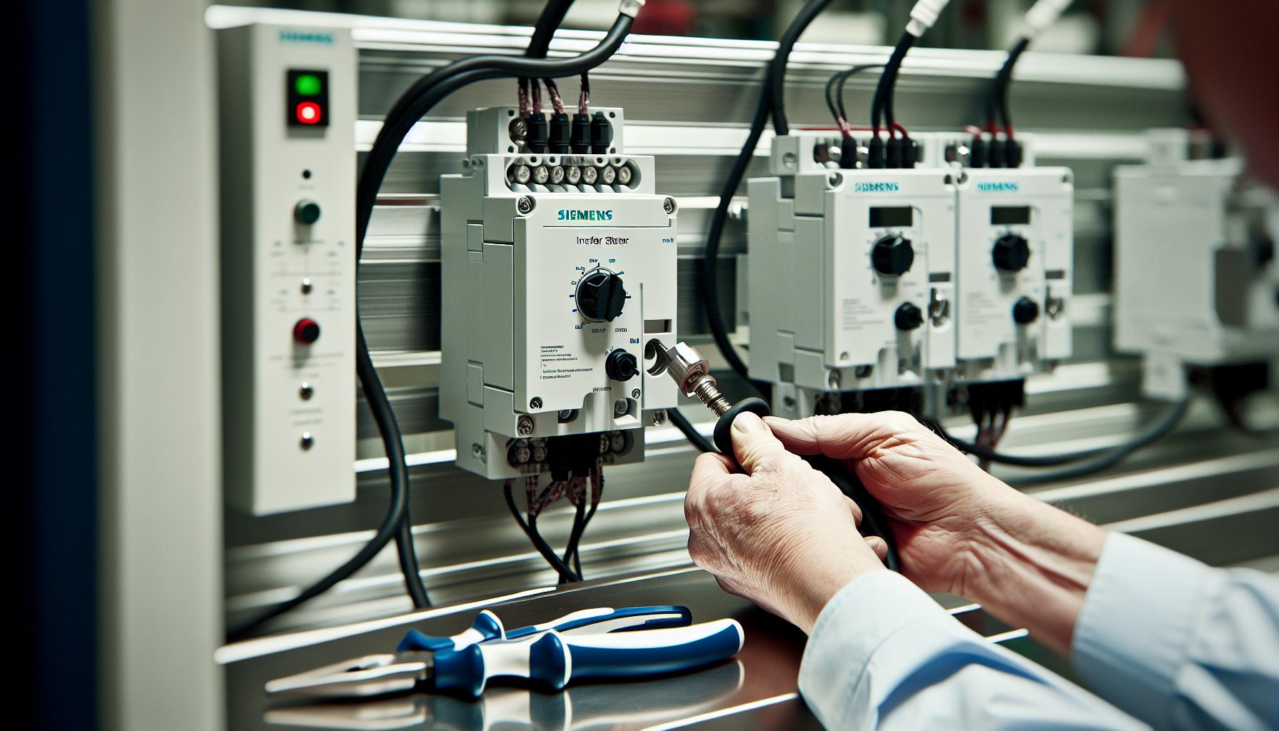 Arrancador Suave Siemens: Instalación y Configuración