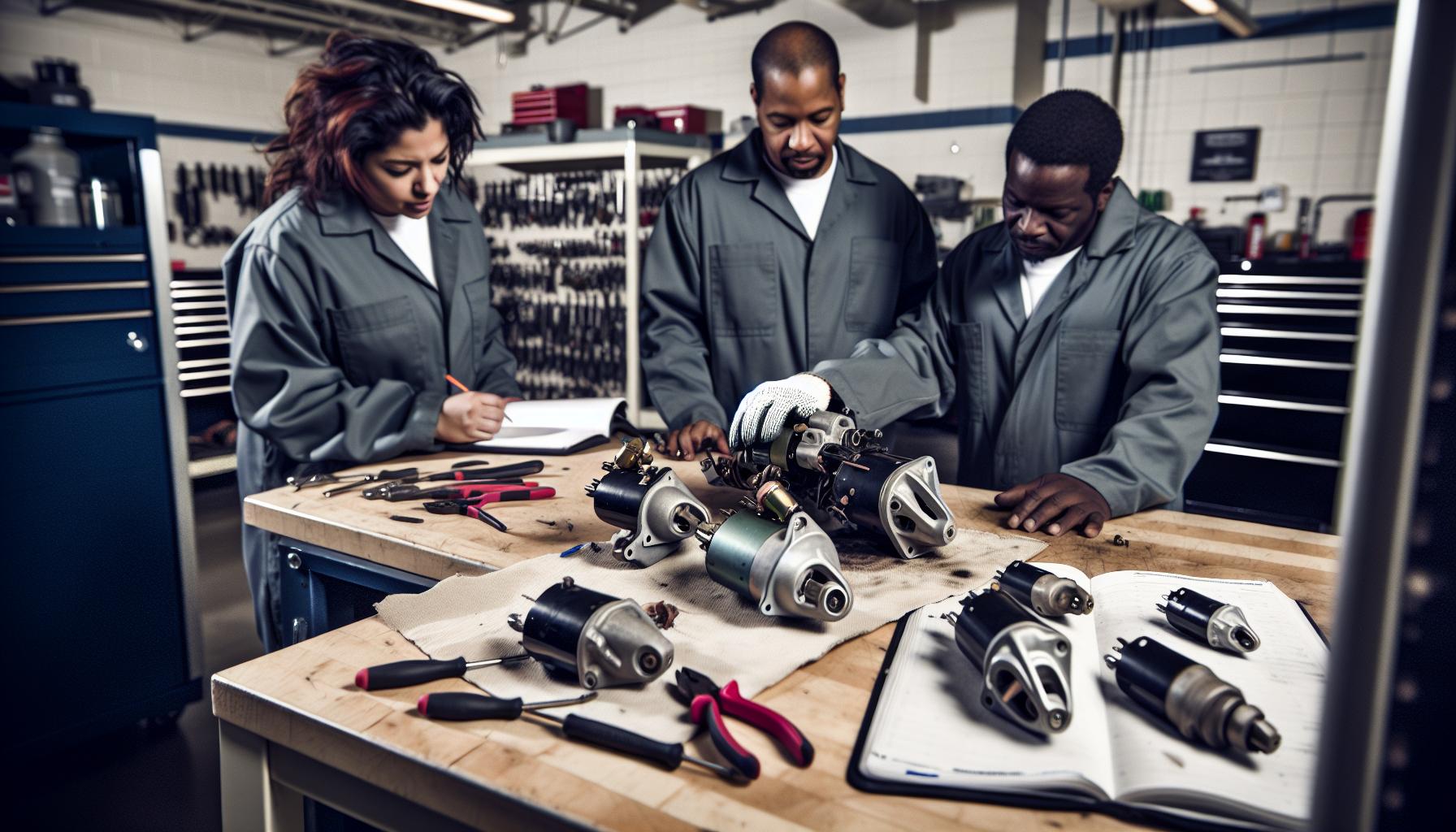 Técnicas de Reparación para Arrancadores Dañados