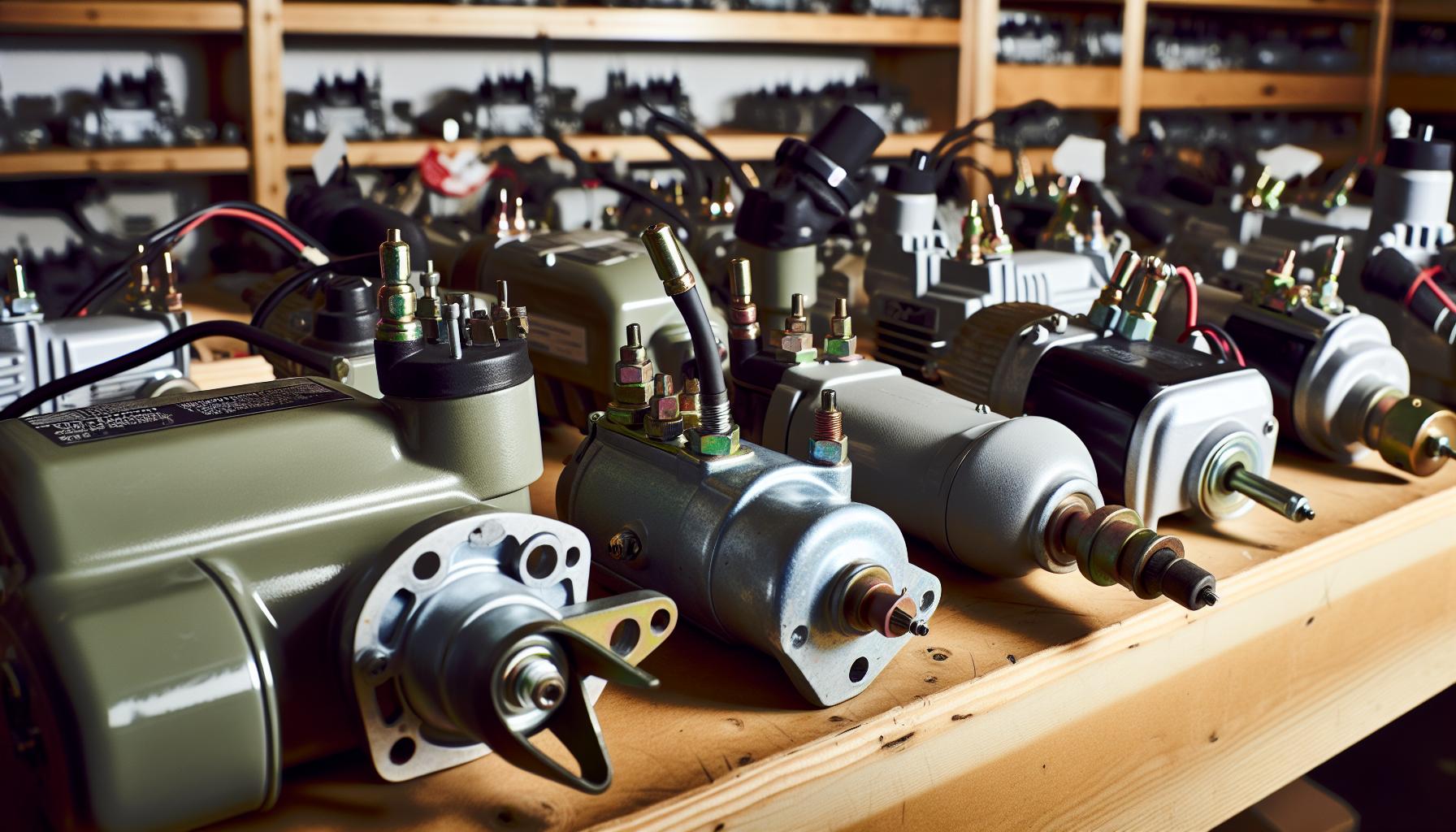 Tipos de Arrancadores de Carburador en el Mercado