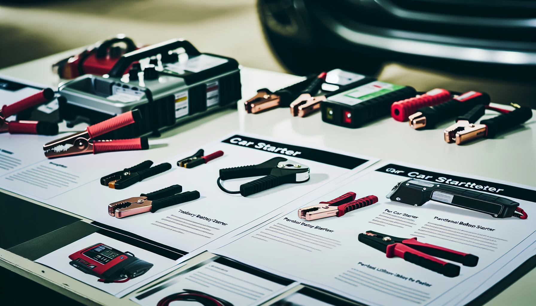 Qué Arrancador de Coche Comprar: Top 5 Recomendaciones 2 Tipos de arrancadores de coche disponibles en el mercado
