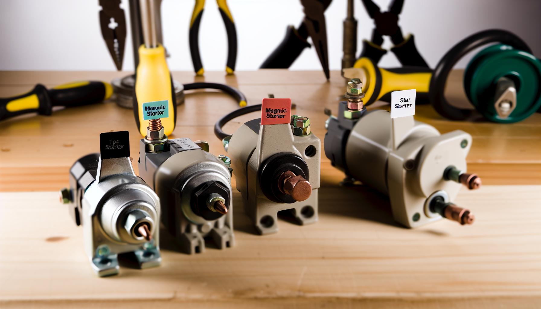 Tipos de Arrancadores: Comparativa y Usos