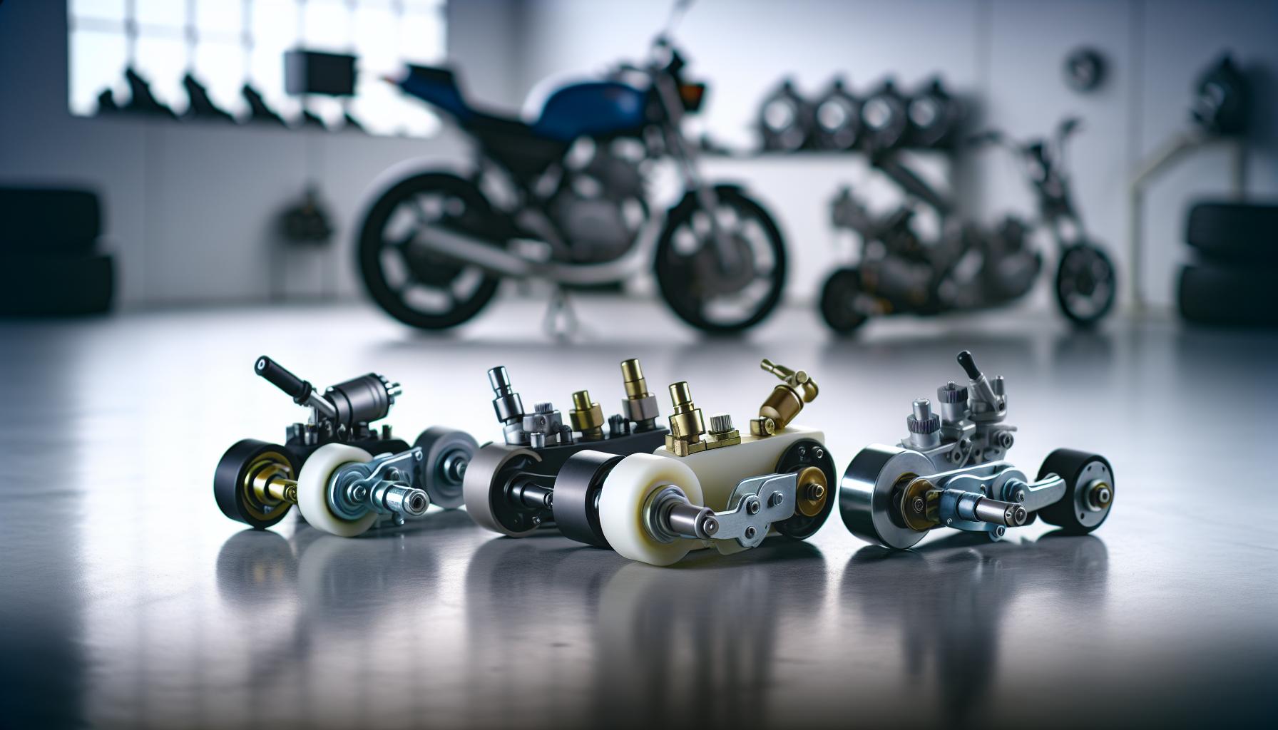 Tipos de arrancadores de moto rodillos: ¿Cuál elegir?
