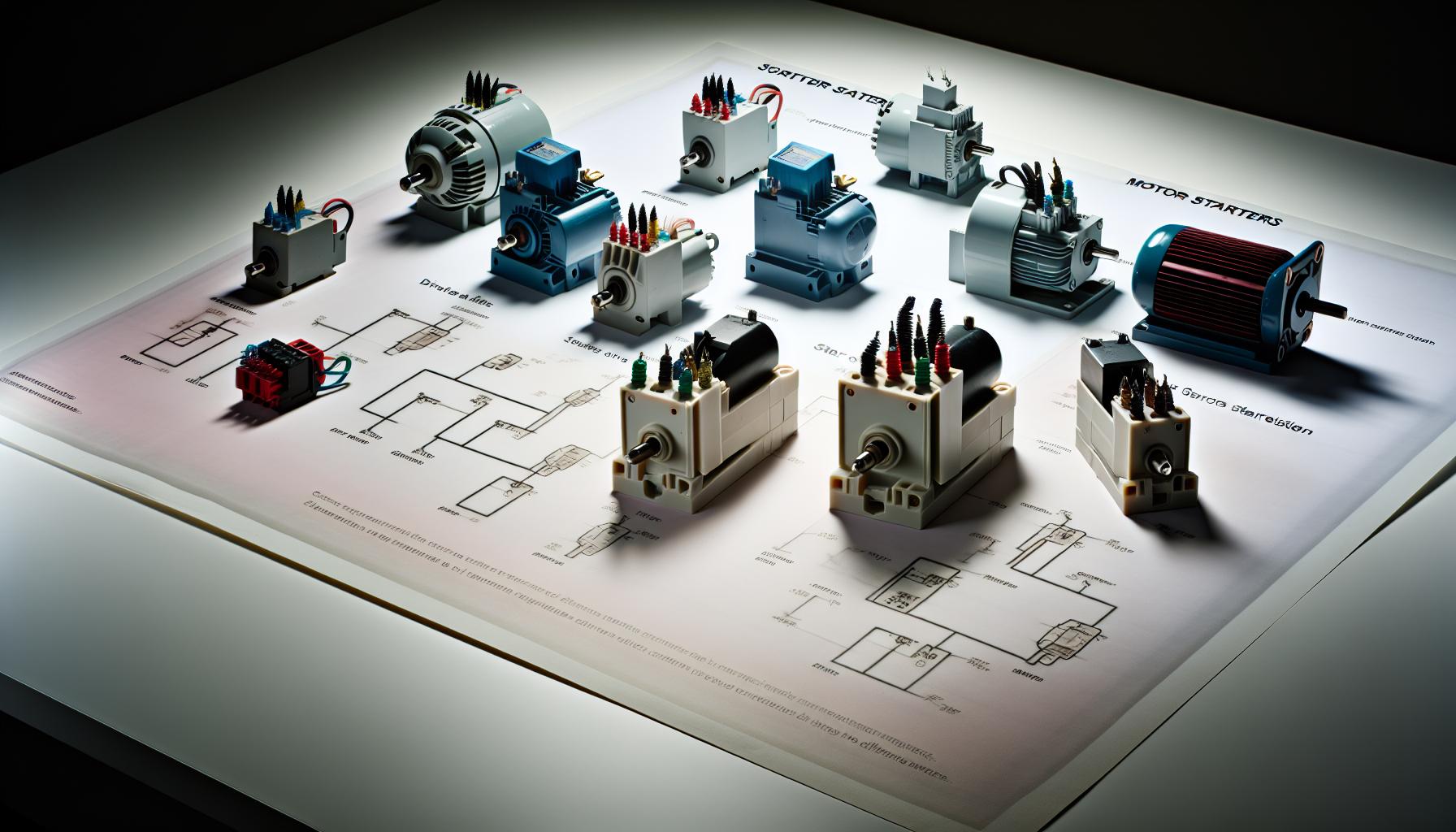 Tipos de arrancadores de motor y sus diferencias