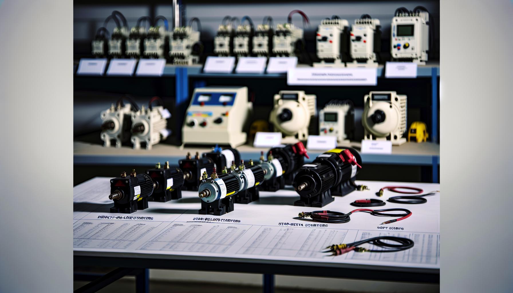 Tipos de Arrancadores y Sus Tiempos de Carga