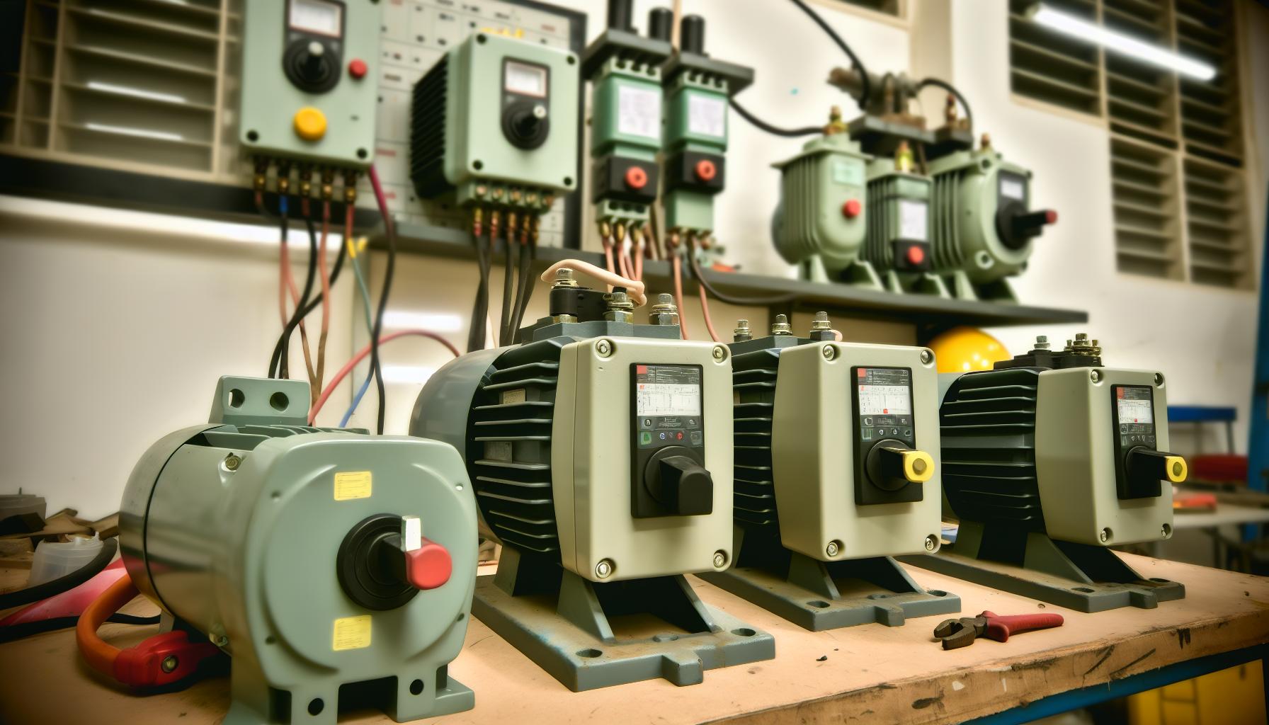 Tipos de Arrancadores Trifásicos y sus Usos