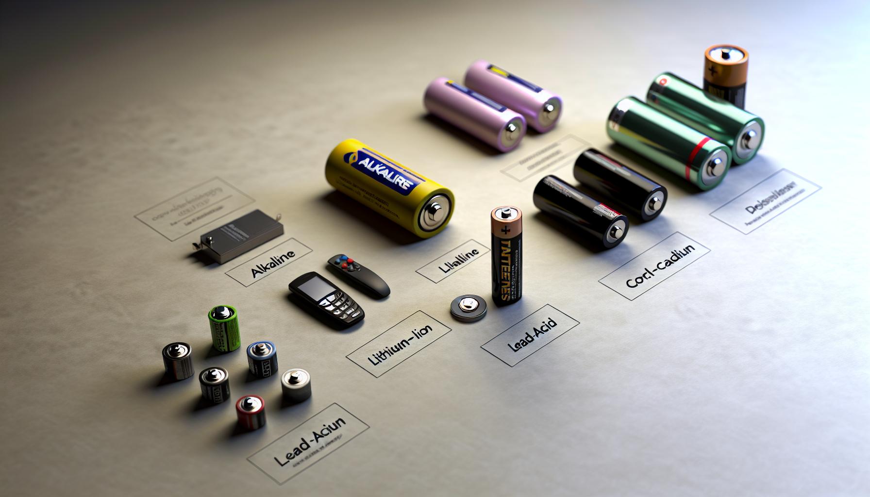 Tipos de Baterías y sus Aplicaciones