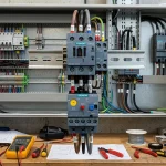 Arrancador directo Siemens Sirius modular compuesto por contactor y disyuntor en carril DIN