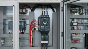 Todo sobre Arrancadores: Automotriz, Industrial y Agrícola 1 Arrancador suave Schneider Electric Altivar montado en cuadro de control industrial