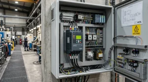 Todo sobre Arrancadores: Automotriz, Industrial y Agrícola 3 Dispositivo arrancador electrónico de estado sólido instalado en cuadro eléctrico industrial